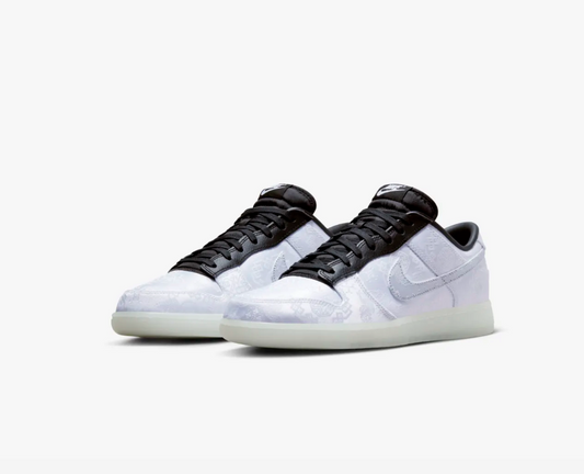Nike Dunk Low x Clot x Fragment Black and White