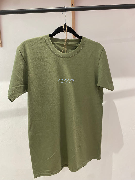 Tee Shirt The Good Moov Collection Phare - Vert Kaki