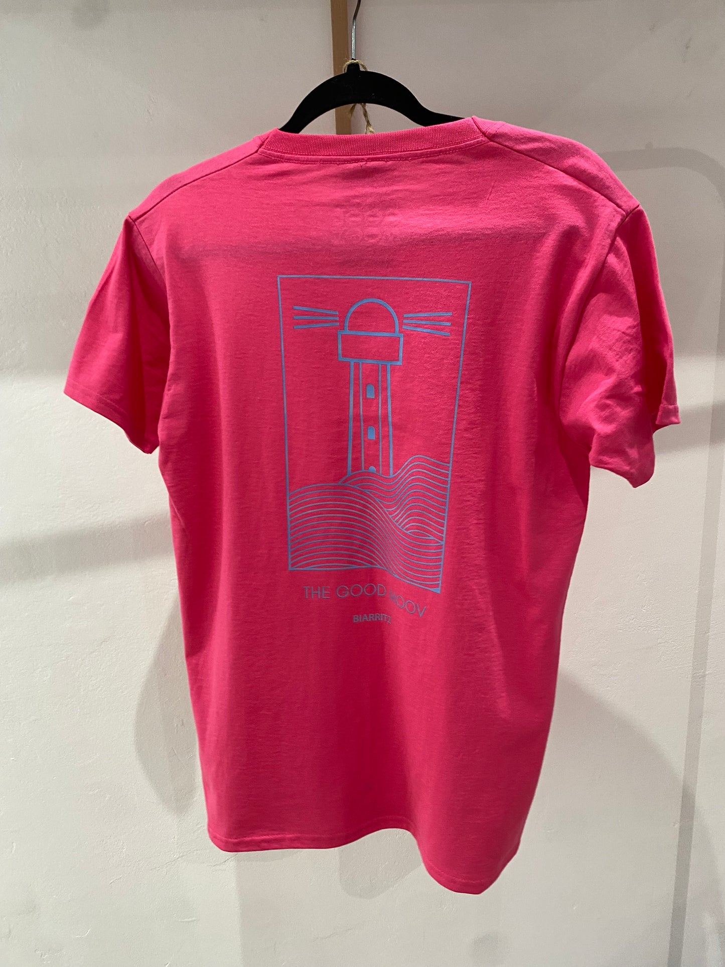 Tee Shirt The Good Moov Collection Phare - Rose Fuchsia
