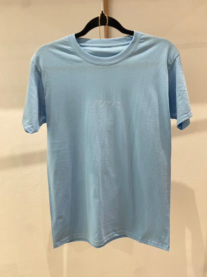 Tee Shirt The Good Moov Collection Phare - Bleu Ciel