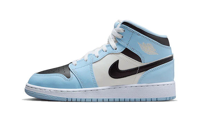 Jordan 1 Mid azul hielo