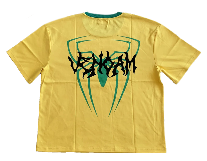 Tee Shirt Venoam Jaune Brasil